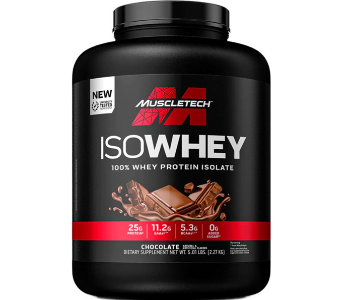 Express Delivery - MuscleTech IsoWhey 5lbs whey protein isolate Chocolate - ID 141563