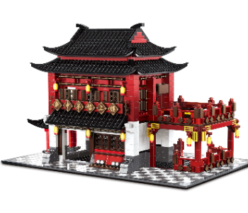 Express Delivery - CHINA ANCIENT HOTEL Architecture Series Collection - ID 141599