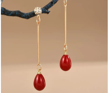 Express Delivery - Faux Pearl Long Dangle Earrings Trendy Earrings Great Holiday Birthday Gift - ID 141615