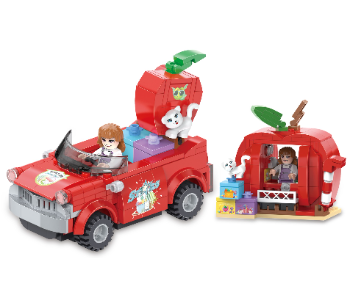 Express Delivery - Apple Car Fruit Street Series Changeable Series 2 Changes - ID 141617