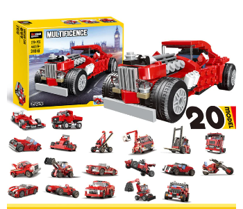 Express Delivery - Super Racing Car 20 In 1 Changeable Series 20 Changes - ID 141647