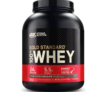 Express Delivery - Optimum Nutrition Gold Standard Whey 5lbs Double Rich Chocolate - ID 141674