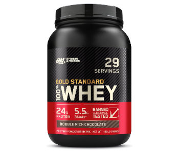 Express Delivery - Optimum Nutrition Gold Standard Whey 0.907 kg Double Rich Chocolate - ID 141682