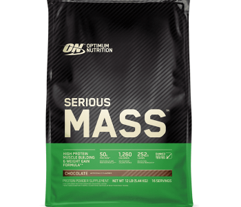 Express Delivery - Optimum Nutrition Serious Mass 12lbs Chocolate - ID 141688