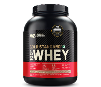 Express Delivery - Optimum Nutrition Gold Standard Whey 5lbs Mocha Cappuccino - ID 141694