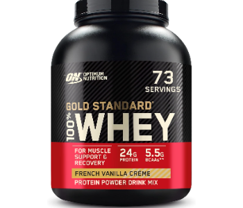 Express Delivery - Optimum Nutrition Gold Standard Whey 5lbs French Vanilla Creme - ID 141709