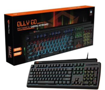 Express Delivery - MEETION OLLY GO  MECHANICAL GAMING KEYBOARD - ID 141734