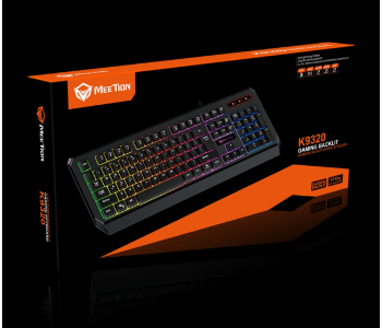 Express Delivery - Meetion K9320 Waterproof Backlit Gaming Keyboard - ID 141737