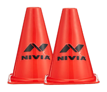 Express Delivery - NIVIA MARKING CONE 6 INCHES ASRTD COLORS FOR TRAINING - ID 141780