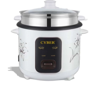 Express Delivery - Cyber Automatic Rice Cooker 3 in 1 Functions Automatic  1.8L CYRC 7118 700W - ID 141800