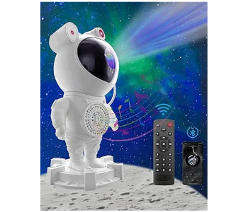 Express Delivery - Star Night Light Projector  Music Bluetooth Speaker  Spaceman Astronaut Galaxy - ID 141817