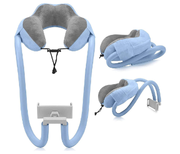 Express Delivery - Galaxy U Shaped Travel Neck Pillow Head Neck Cervical Sleep Support Cushion Holder - ID 141819