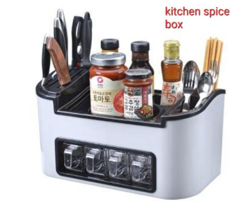 Express Delivery - kitchen spice box Premium Material Black - ID 141840