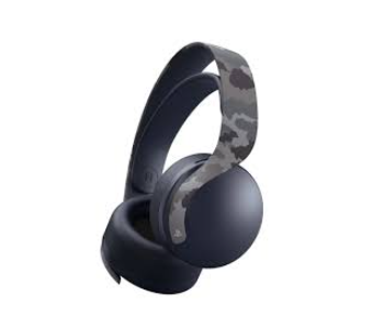 Express Delivery - Sony Pulse 3D Wireless Headset for PS5 PS4  Grey Camouflage - ID 141889