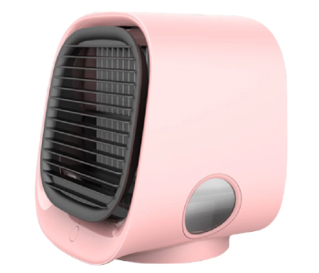 Express Delivery - Generic Desktop Air Cooler 3 Adjustable Wind Speed Personal Portable Pink - ID 141912