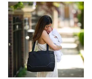 Express Delivery - Medela City Style Breast Pump Bag  Black - ID 141971