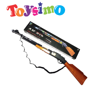 Express Delivery - AK 818 Rifle Gun Toy with Light Sound and Action - ID 142001