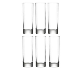 Express Delivery - Lav LV ADA389F Ada Long Drinking Glass 300cc 6 Pieces Set - ID 45880