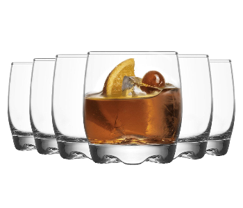 Express Delivery - Lav LV ADR15F Adora Glass 290 cc 6 Pieces Set Elegant Design - ID 45921
