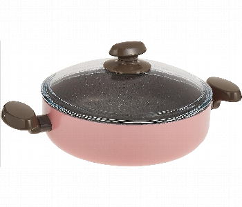 Express Delivery - Korkmaz KO A1309 Mia Manolya Low Casserole 24 x 7 cm 2.7 Litre - ID 46820
