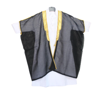 Express Delivery - Kids Bisht Black Traditional Wear for Boys - ID 49657