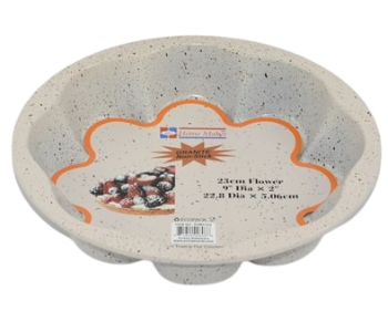 Express Delivery - Avci Home Maker G AHM310G Granite 23 cm Flower Cake Pan - ID 54558