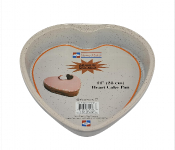 Express Delivery - Avci Home Maker G AHM167G Granite 28 cm Heart Shaped Tin Cake Pan - ID 54566