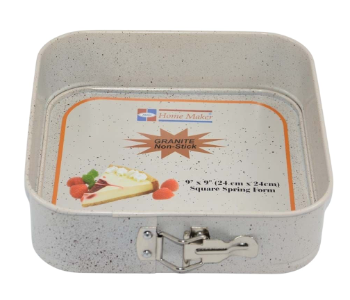 Express Delivery - Avci Home Maker G AHM135G Granite 24cm Square Springform Cake Pan - ID 54591