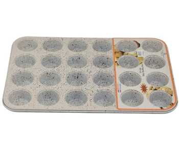 Express Delivery - Avci Home Maker G AHM129G Granite 24 Cup Mini Muffin Pan - ID 54592