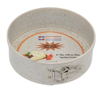 Express Delivery - Avci Home Maker G AHM125G  Granite 20 cm Round Springform Cake Pan - ID 54593