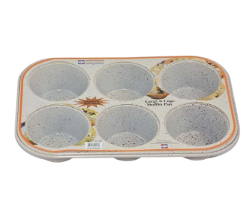 Express Delivery - Avci Home Maker G AHM050G Granite 6 Jumbo Cup Muffin Pan - ID 54600