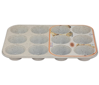 Express Delivery - Avci Home Maker G AHM024G Granite 12 Cup Muffin Pan - ID 54601