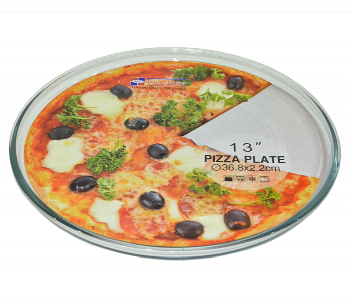 Express Delivery - Avci Home Maker AV1 6777 Round Big Glass Pizza Plate 1.5 Litre - ID 54659