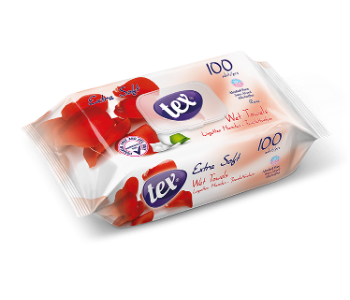 Express Delivery - TEX WET WIPES  ROSE 100 SHEETS FOR ALL USE - ID 7142067