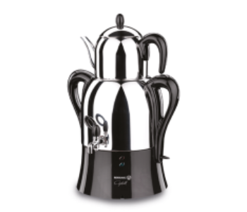 Express Delivery - Korkmaz A341 04 Caykolik Black Electric Samovar - ID 7142164