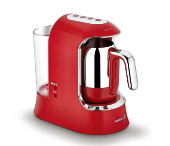 Express Delivery - Korkmaz A862 Kahvekolik Aqua Coffee Maker Red Chrome - ID 7142167