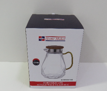 Express Delivery - Avci Home Maker ADW906180 Borosilicate Single Wall Glass Jug 1800ml - ID 7142313