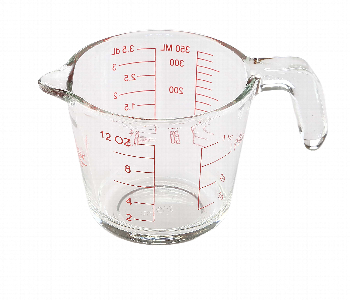 Express Delivery - Avci Home Maker AV1 6124 350ML Glass Measuring Cup - ID 7142329