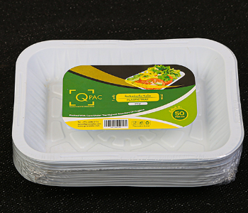 Express Delivery - Q PAC PLASTIC 2 TRAY 50 PIECE PAC PACKAGE - ID 7142402