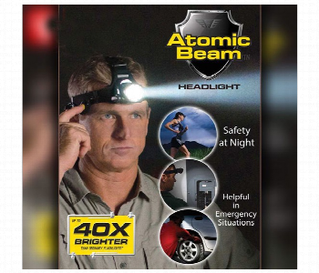 Express Delivery - Atomic Beam Headlight For Climbing  Camping And  Hiking - ID 7142586