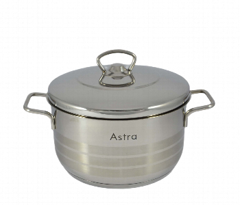 Express Delivery - Astra AS1024 Casserole 24 x 12cm Stainless Steel 6.3 Litre - ID 7142589