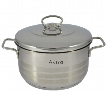 Express Delivery - Astra AS1030 Casserole 30 x 17.5cm Stainless Steel 12.3 Litre - ID 7142593