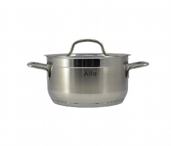 Express Delivery - Alfa AL2024 Casserole 24 x 12cm Stainless Steel 6.3 Litre - ID 7142598