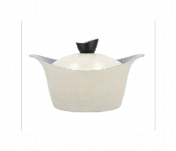 Express Delivery - Badreig Lahoya BD CR 24 BE Beige Casserole 24cm 4.2 Litre Granite - ID 7142616