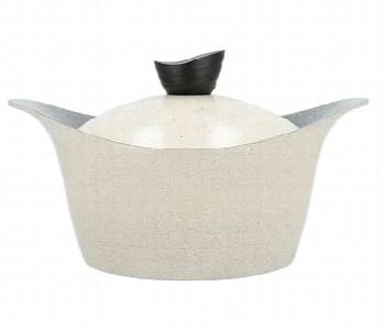 Express Delivery - Badreig Lahoya BD CR 28 BE Beige Casserole 28cm 6.15 Litre Granite - ID 7142620