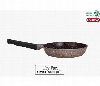 Express Delivery - Badreig Lahoya BD FP 20 CH Chocolate Fry Pan 20cm Granite - ID 7142630