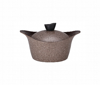 Express Delivery - Badreig Lahoya BD CR 20 CH  Chocolate  Casserole 20cm 2.4 Litre Granite - ID 7142634