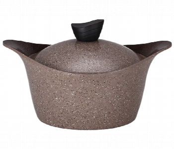 Express Delivery - Badreig Lahoya BD CR 28 CH Chocolate Casserole 28cm 6.15 Litre Granite - ID 7142648