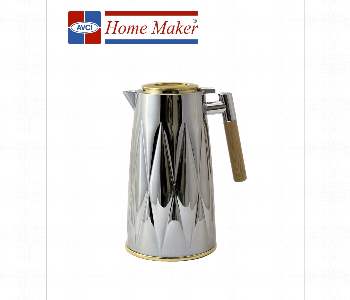 Express Delivery - Avci Home Maker C SI ROM 13 SG Coffee and Tea Single Deluxe Vacuum Flask Silver Gold 1.3 Litre - ID 7142660