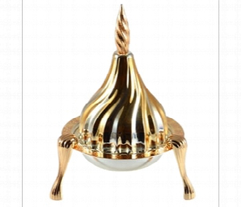 Express Delivery - Avci Home Maker C T21403  Footed Date Bowl Small 12.5 x 12.5 cm Silver Gold - ID 7142684